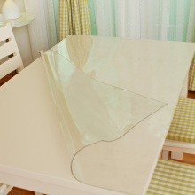 Jinse Huanian Table Cloth Soft Glass Transparent Table Cloth Table Cushion Waterproof Oil proof Wash